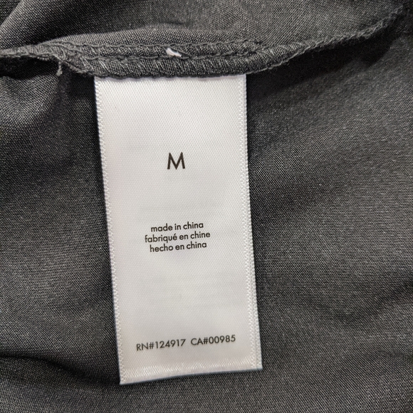 DANIELLE BERNSTEIN Ruched O-Ring Dress Black M - Picture 11 of 15